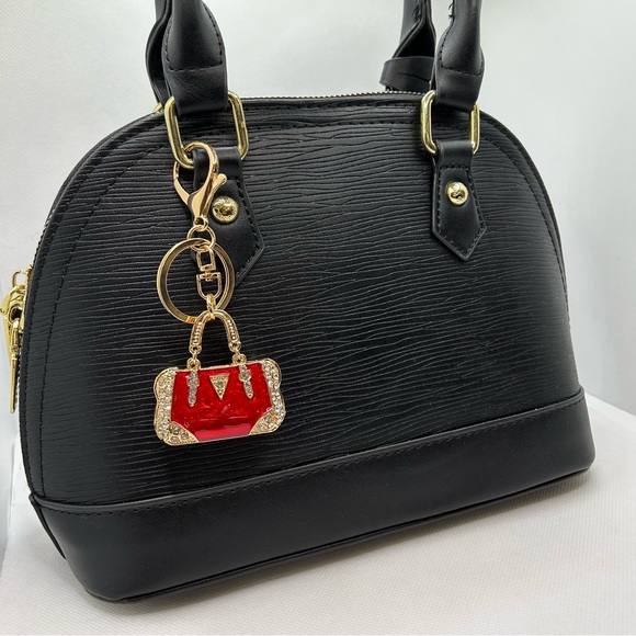 Mini Designer Handbag Bling Bag Charm - Picture 3 of 4